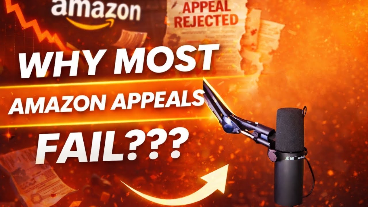 Why MOST Amazon Appeals FAIL??? (And how to fix them) | Ecom Talk Ep. 01