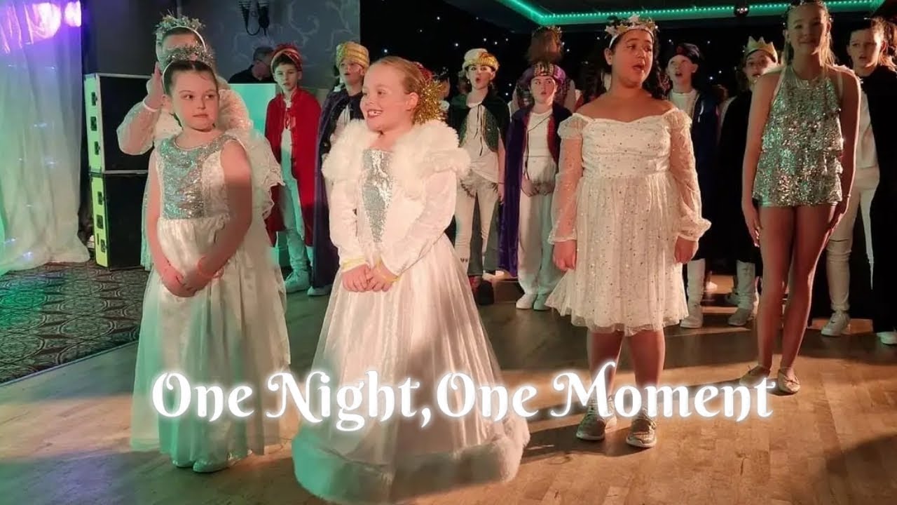 One Night One Moment Nativity the movie Shakespeare's Kids Lucy, Amber, Olivia, Ella, Melissa Olivia