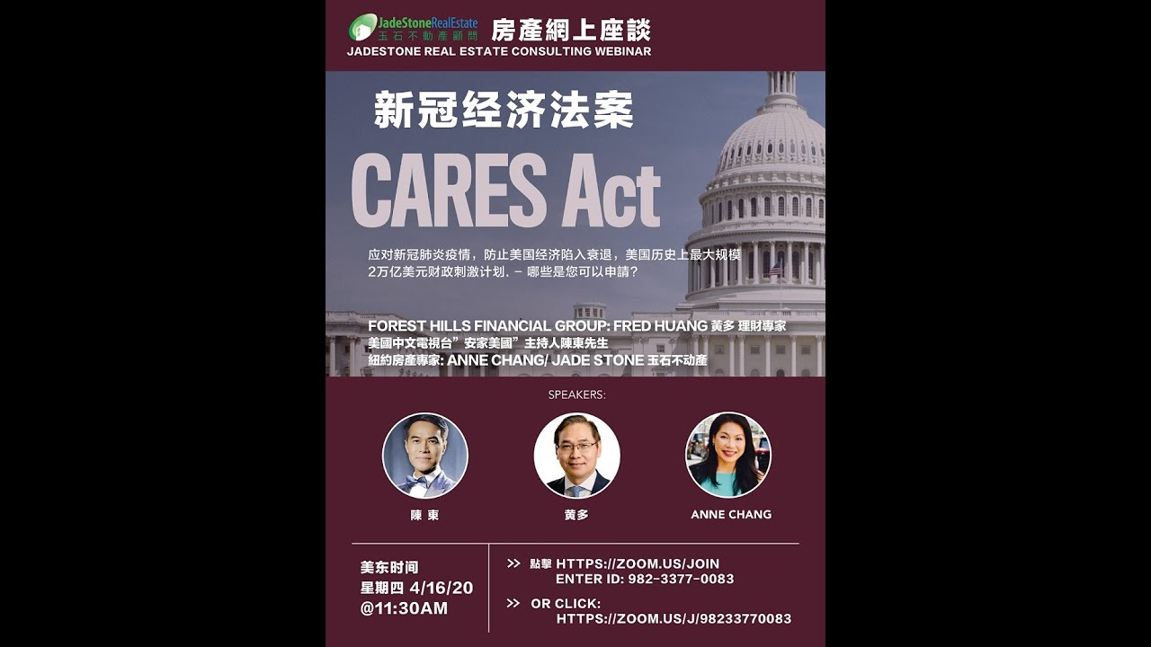 新冠经济法案 (The CARES ACT)