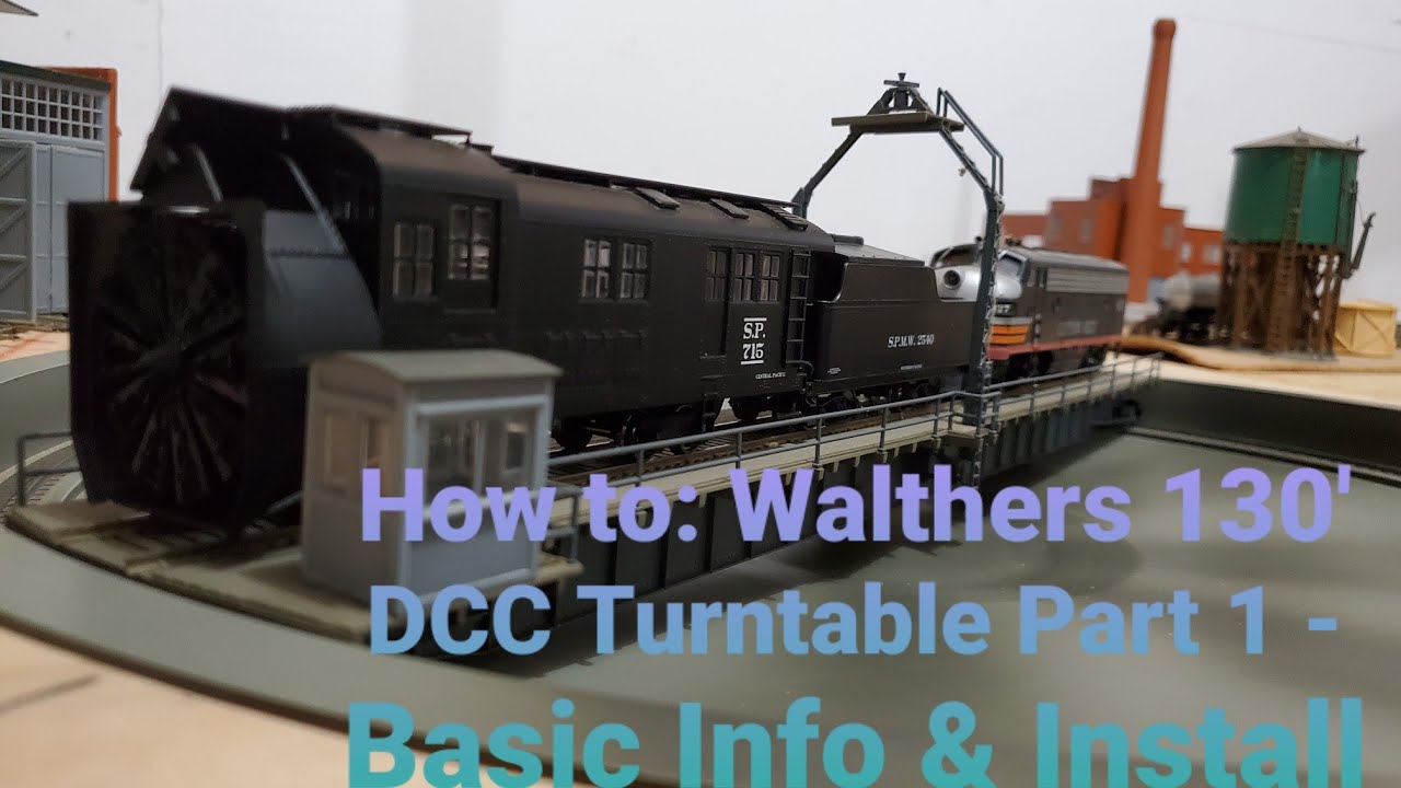 Инструкция: Проигрыватель виниловых пластинок Walthers 130' DCC — базовая информация и установка