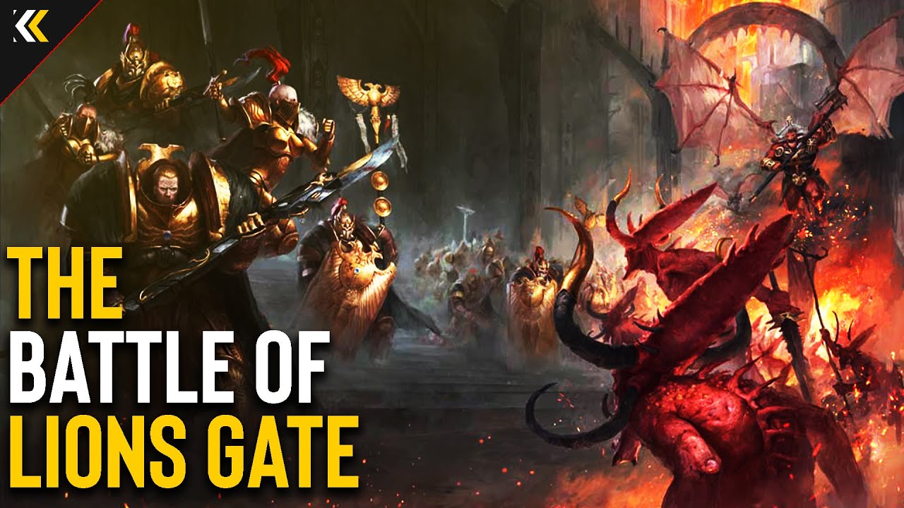 The battle of Lions Gate: The Battle that Tested Holy Terra’s Defenses. Explained | Warhammer 40k
