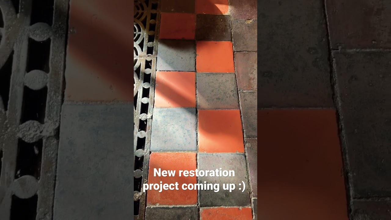 Quarry tile cleaning