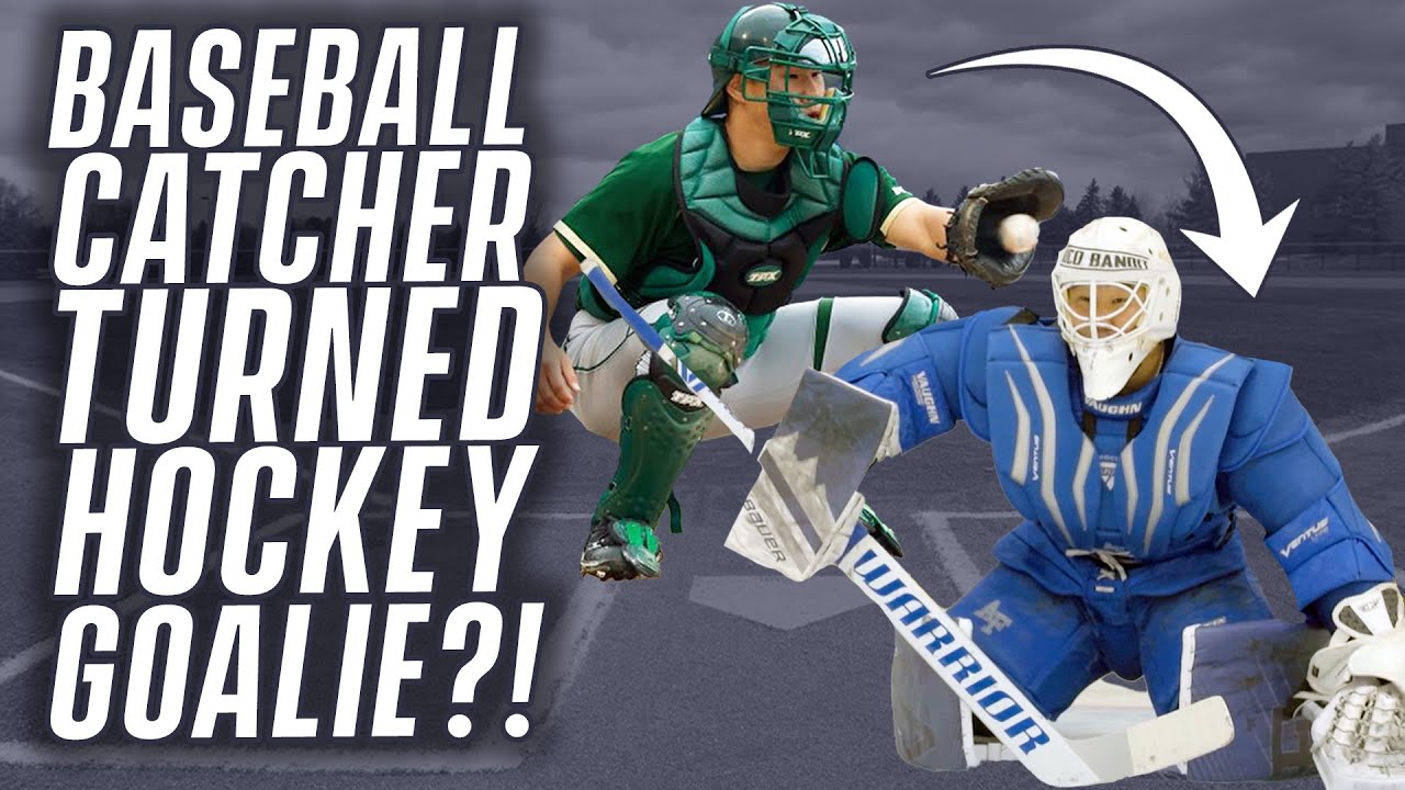 Baseball Catcher = Good Hockey Goalie?! | Eric Sim