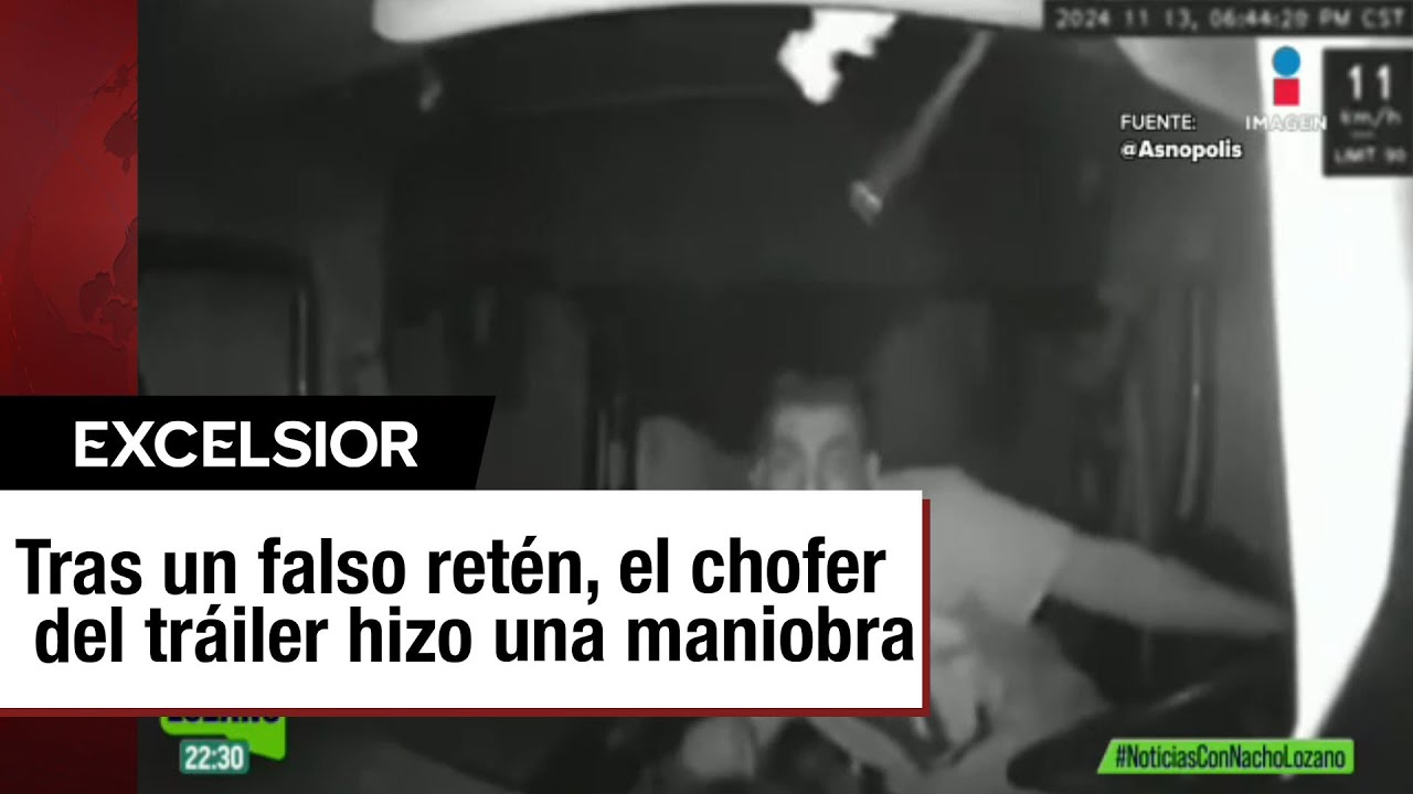 Intento de asalto armado en la autopista Arco Norte deja herido al conductor de un tr&aacute;iler