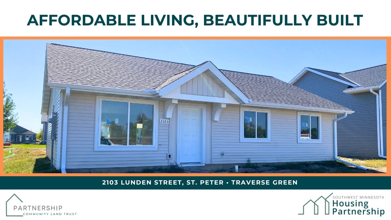Affordable Living, Beautifully Built: 2103 Lunden Street, St. Peter