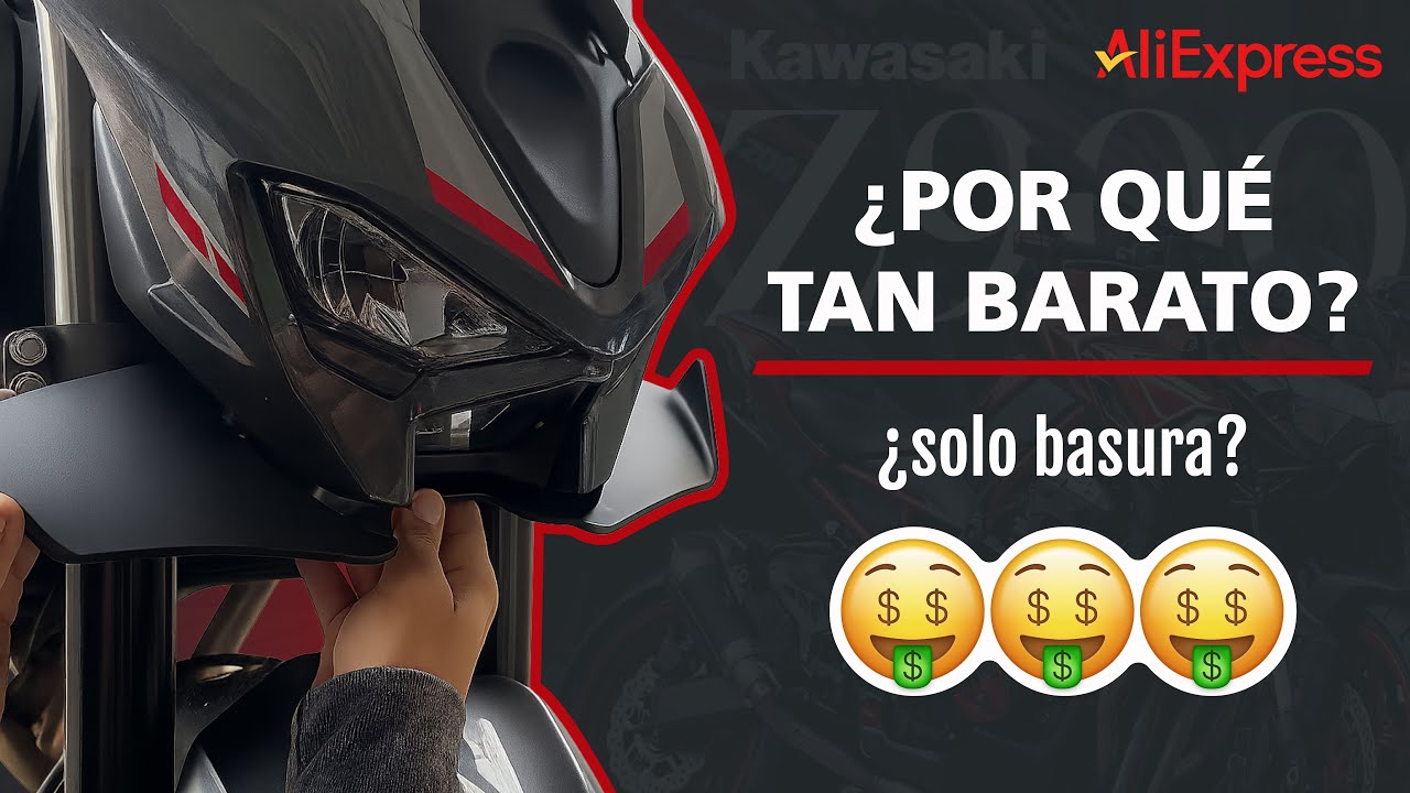 Compré 9 accesorios para mi Z900 en AliExpress | Hasta 50% más baratos