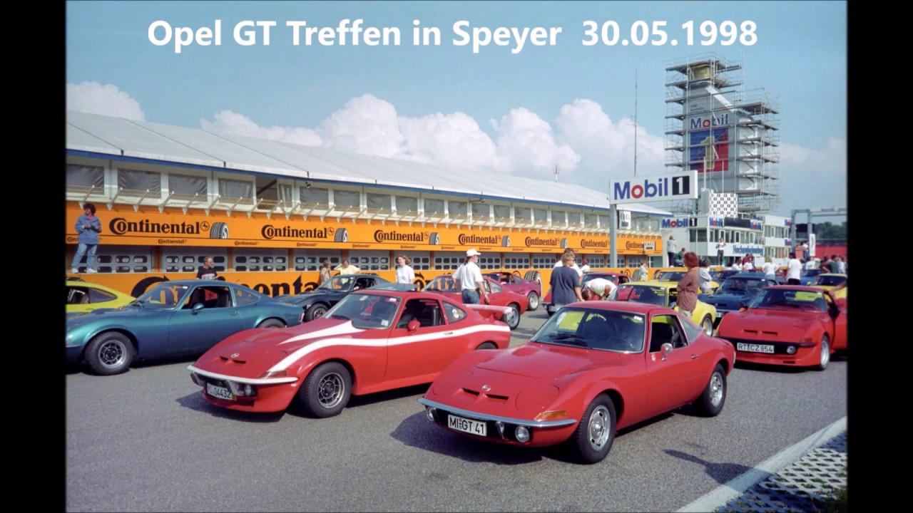 Opel GT Treffen in Speyer   1998