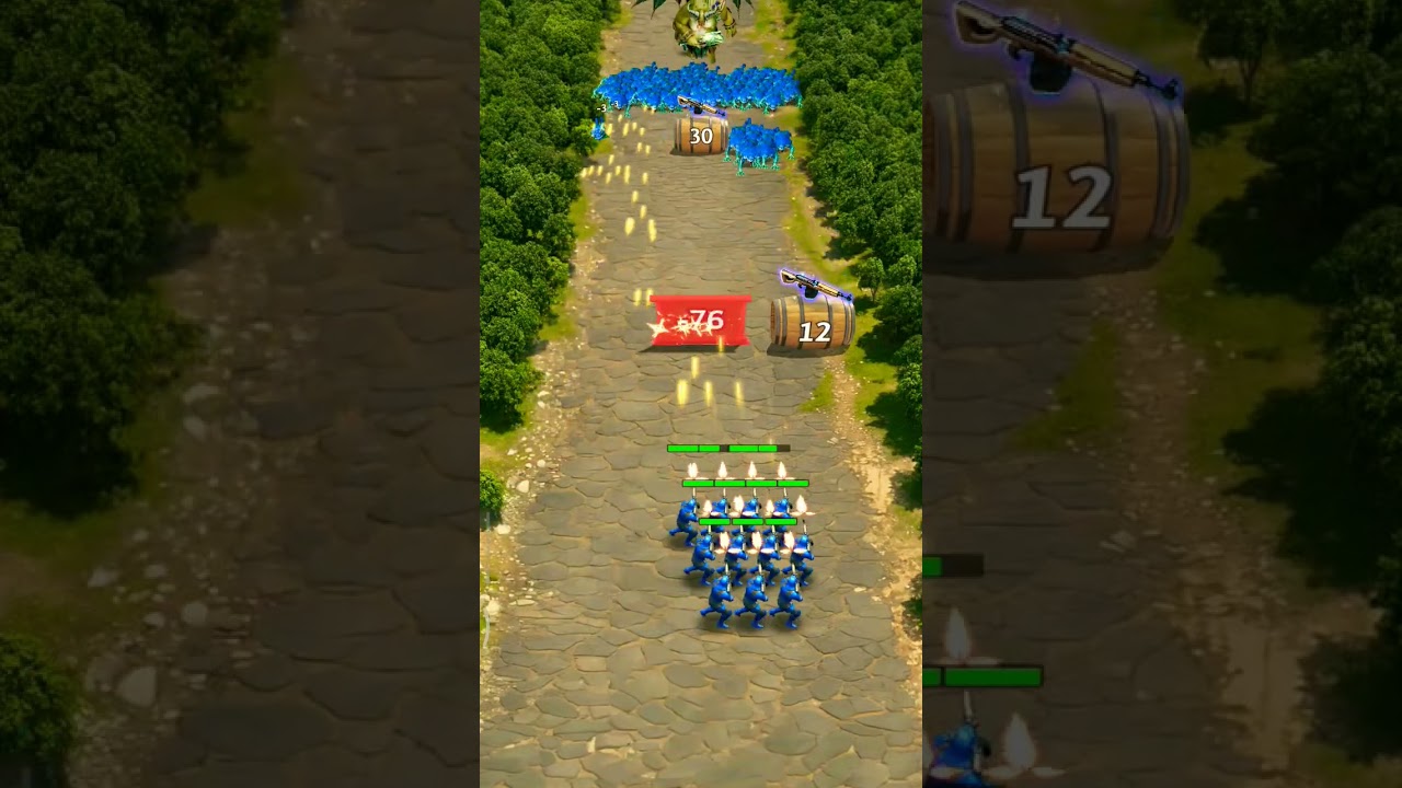 Total Battle | King Arthur vs Demon fight | Android Game 