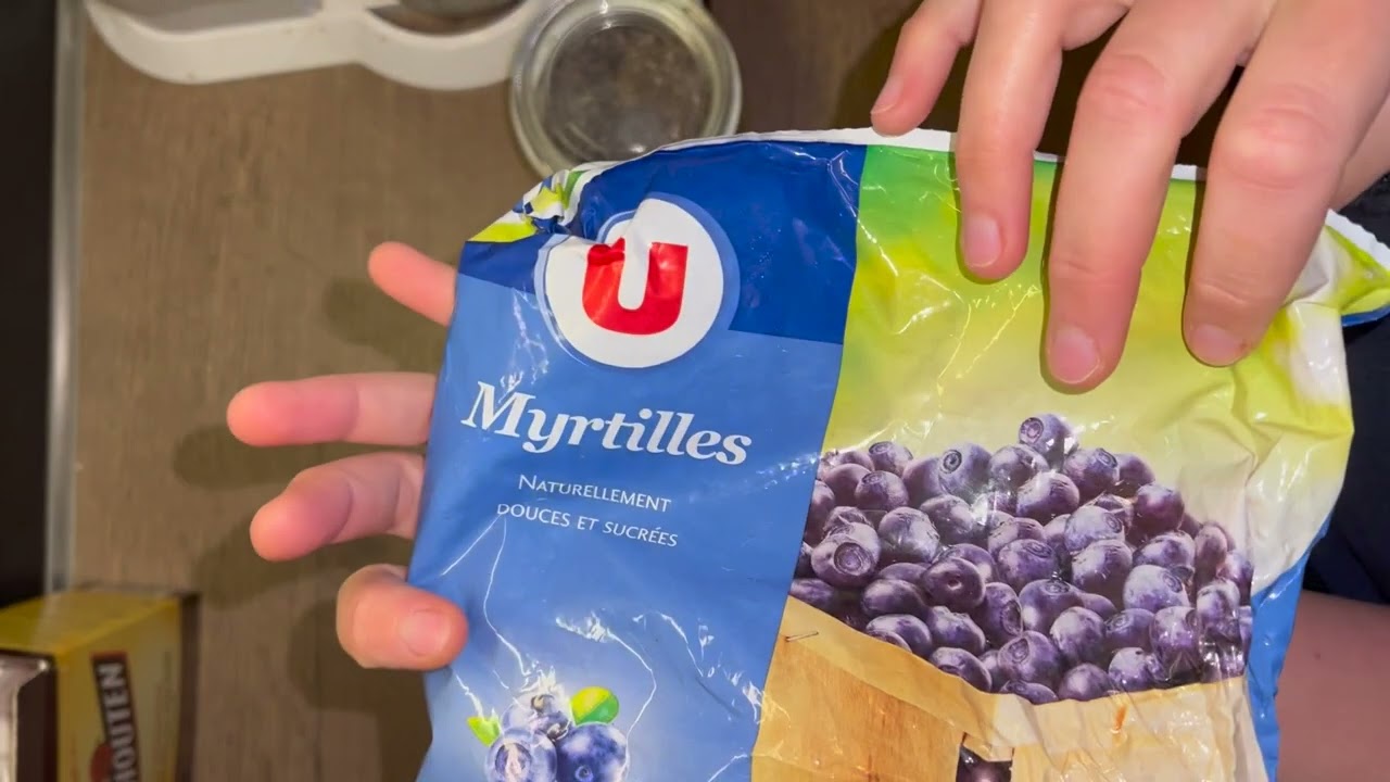 Petit-déjeuner chia-choco-banane