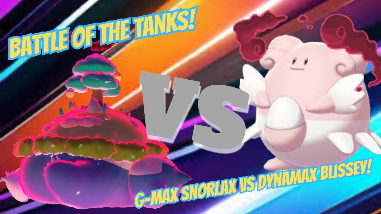 Heavyweight Clash: Gigantamax Snorlax vs Dynamax Blissey! WHICH IS BETTER?