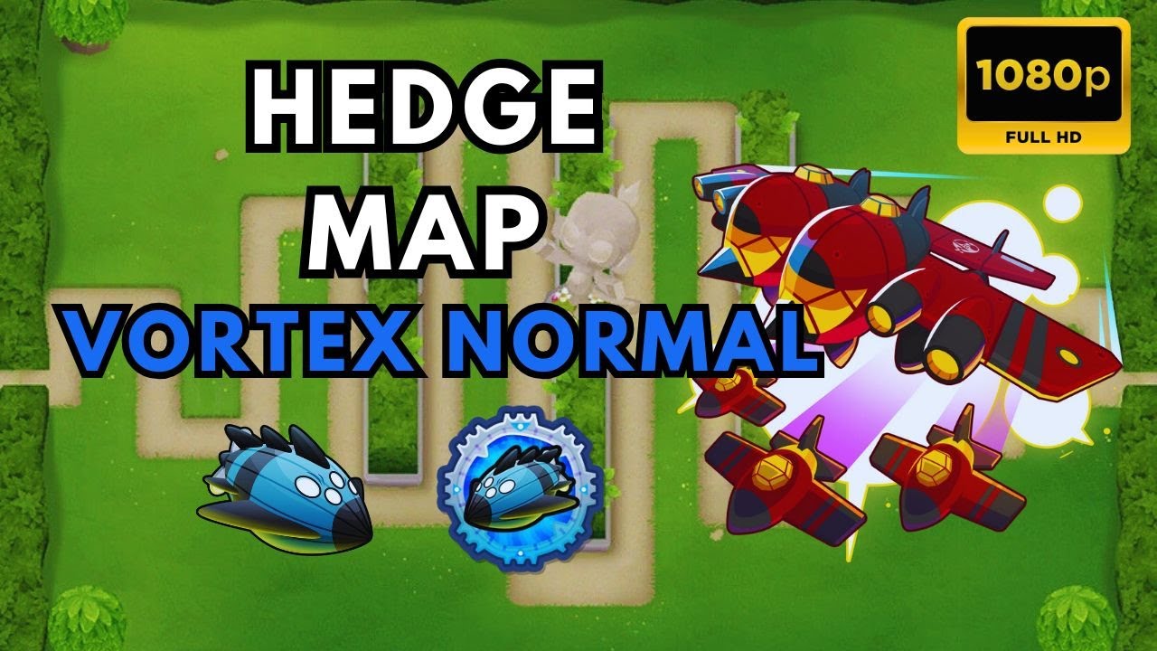 BTD6 VORTEX BOSS NORMAL | NO MONKEY KNOWLEDGE | HEDGE