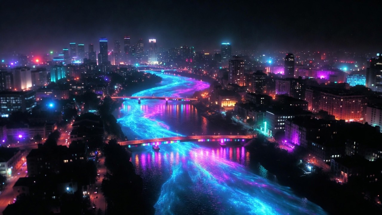 Neon River 🌙 Deep House Mix | Night Drive Vibes | Blue Light & Midnight Current