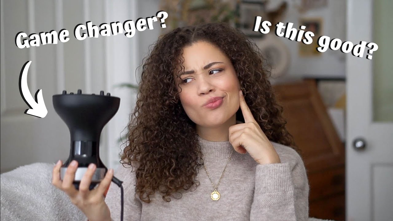 REVIEW of the Bellissima Diffon DF 1000 Diffuser for CURLY HAIR | ENGLISH | EBONI + IVORY