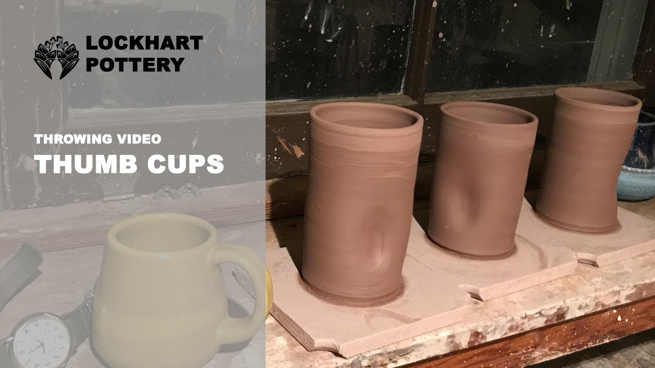 Throwing Thumb Cups on the Pottery Wheel