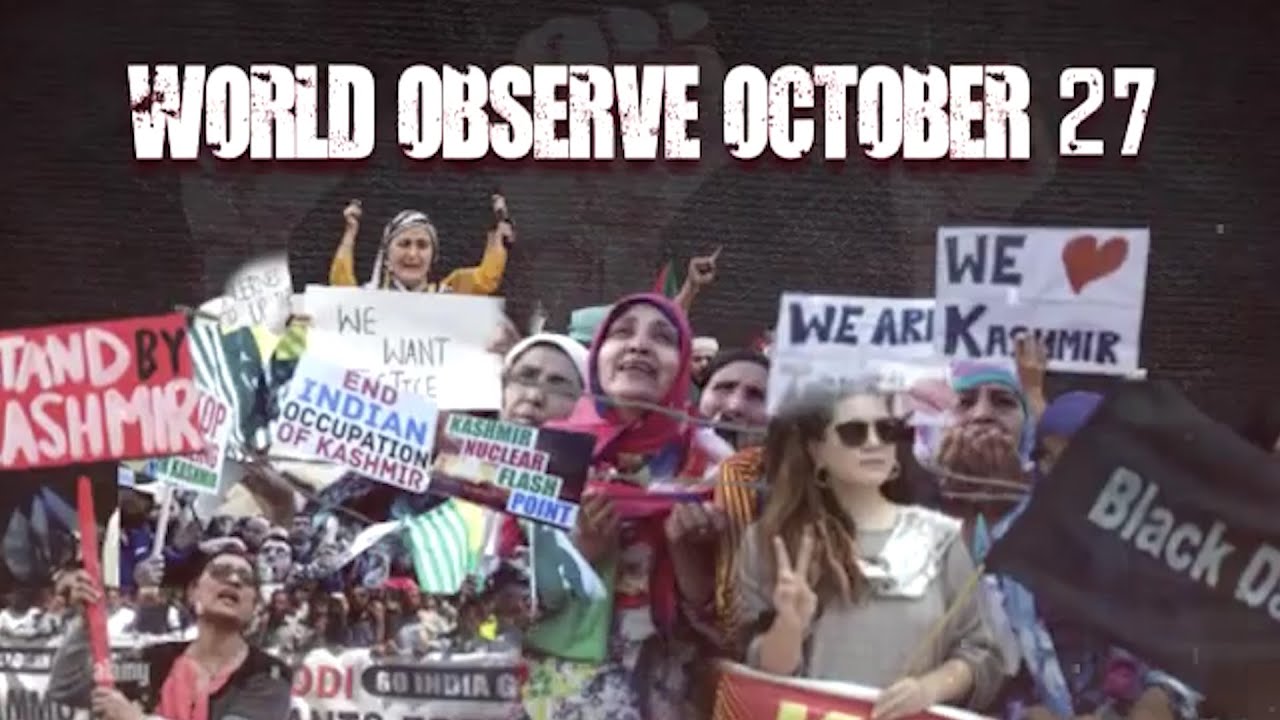 27 October 1947 - Kashmir Black Day  -  Black Day - G For Gujranwala