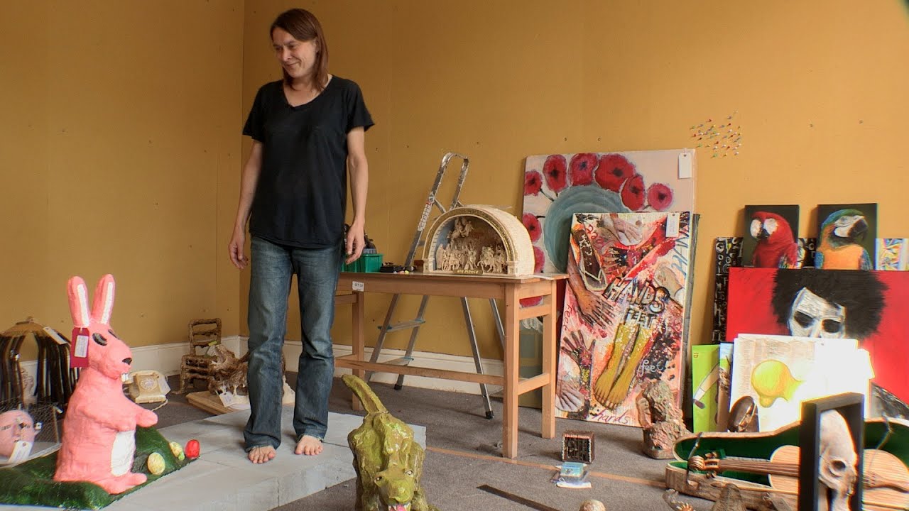 Sarah Lucas curates Free