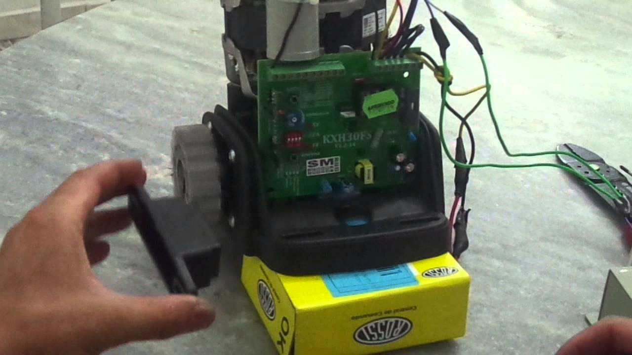 Motor dz nano 36 turbo Rossi configuração do controle.