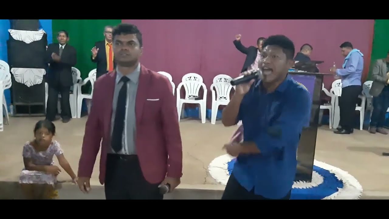 Banda Êxodo e Joelson do Mistério , na Igreja Assembleia de Deus Indígena-Nova Lagoinha