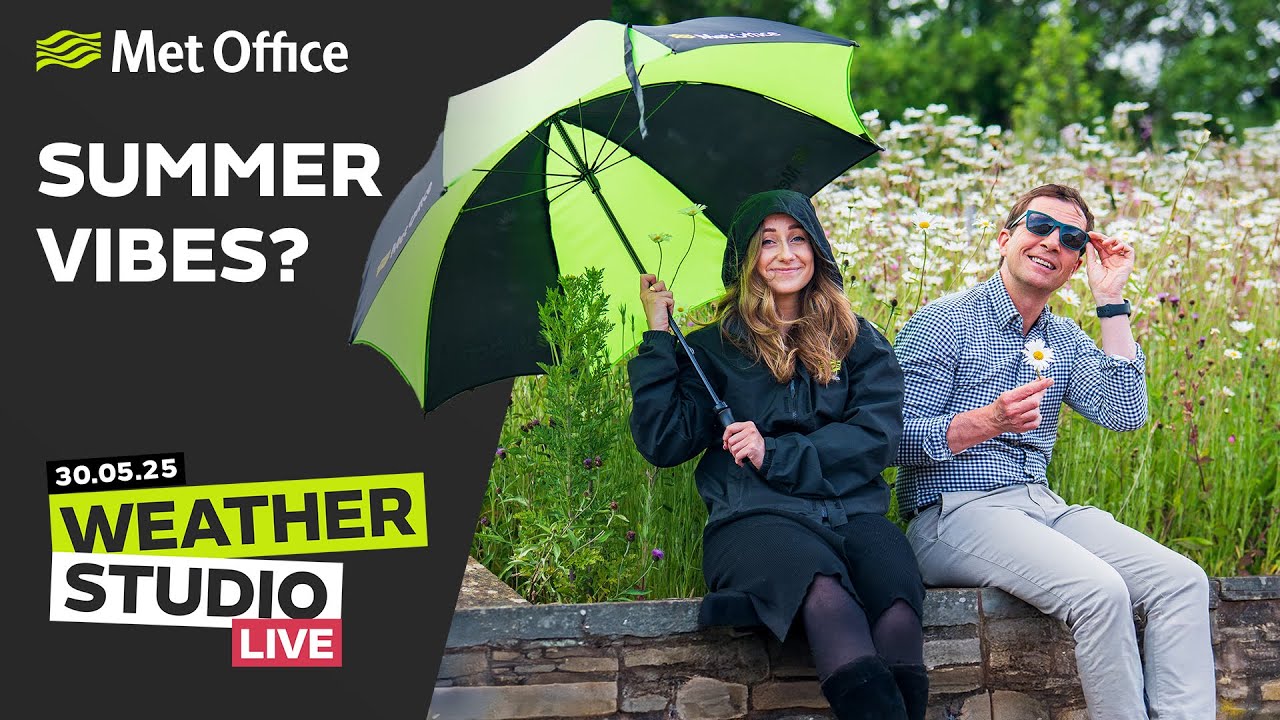 30.05.2025 — Летнее настроение? — Weather Studio Live — Погода в Метеорологической службе Великоб...