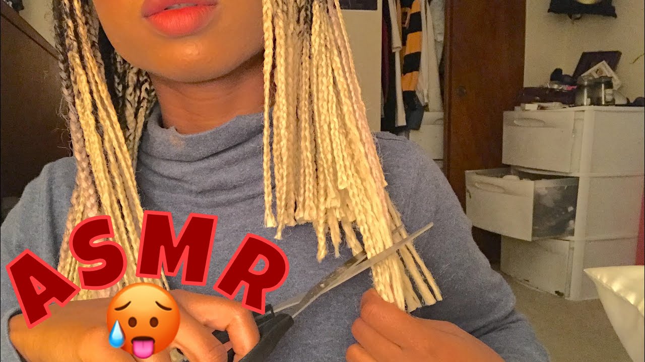 ASMR- Snip Snip another haircut lol