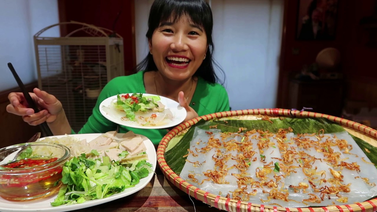 ĂN MẸT BÁNH ƯỚT LÀM TỪ BÁNH TRÁNG CẤP TỐC BAO NGON #628