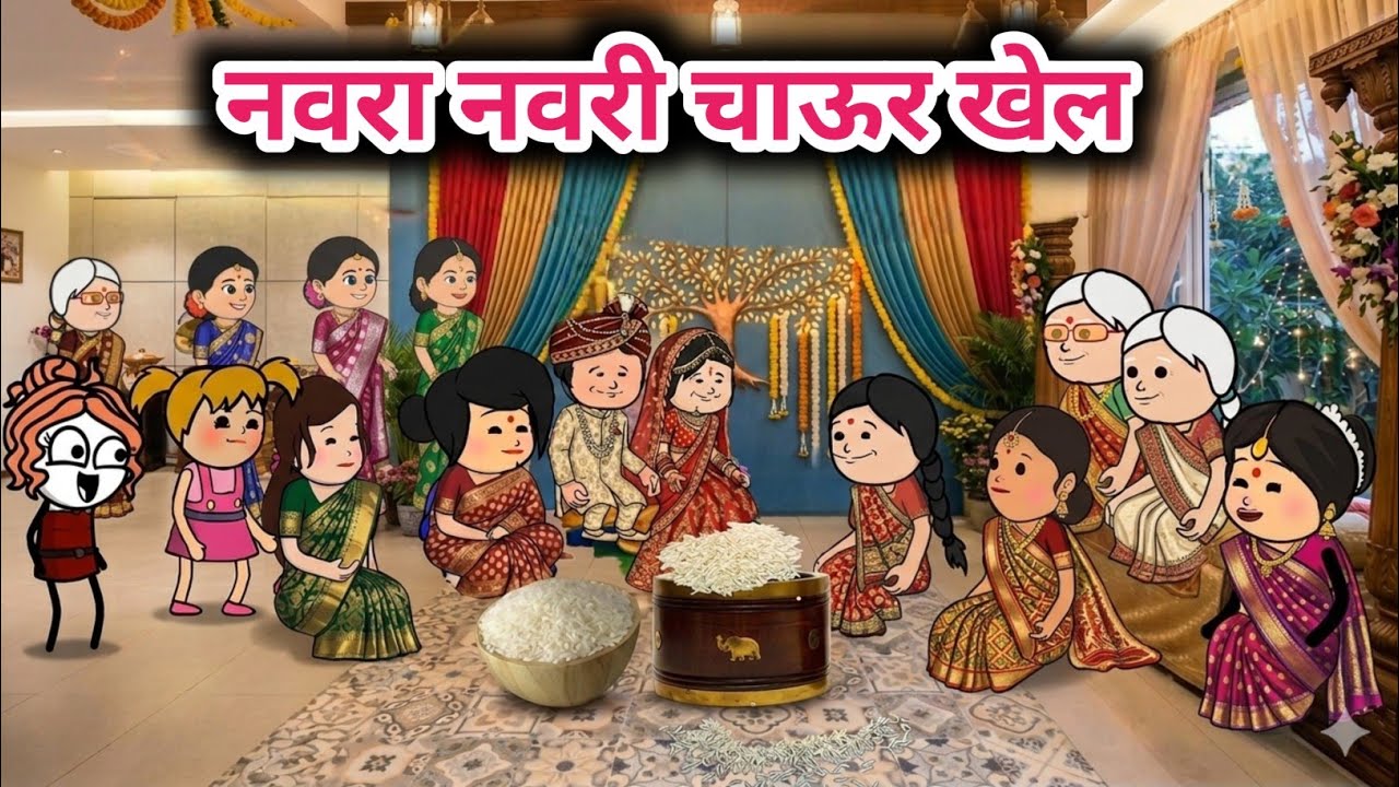 नवरा नवरी चाऊर खेल ❤️ Tanatan Powari Comedy ❤️ Powari Tadka ❤️ Powari Bhasha 