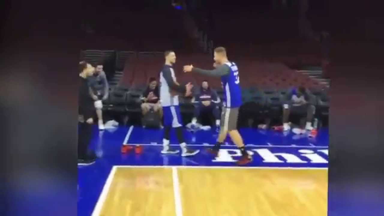 Blake Griffin Impersonates Austin Rivers - March 27, 2015 - NBA 2014 15 Season