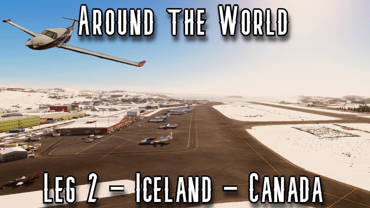Around the World Leg 2: Iceland to Canada in a PC-12 NGX