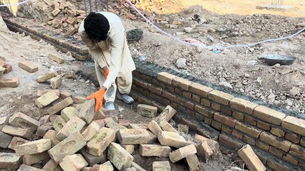 Steel Rods Fixing ASMR | Sariya Lagane Ki Satisfying Awaz | Construction Work