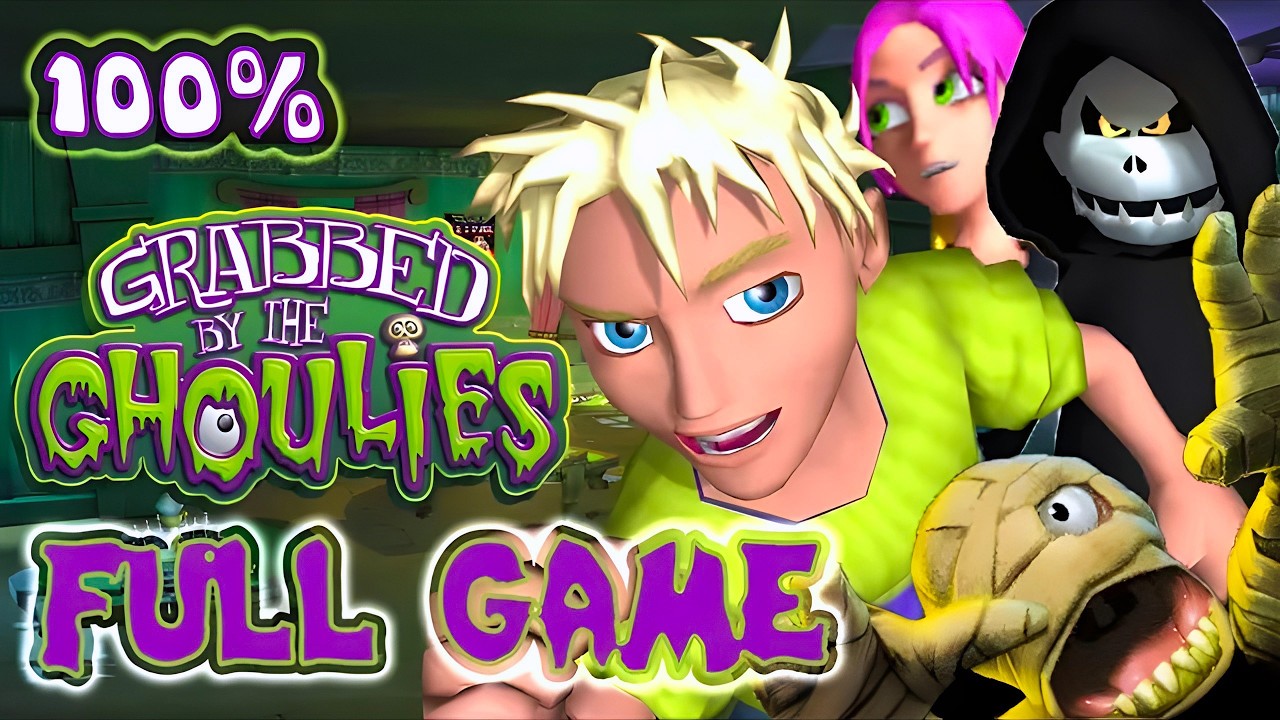 Grabbed by the Ghoulies FULL GAME 100% Longplay (XBOX One)