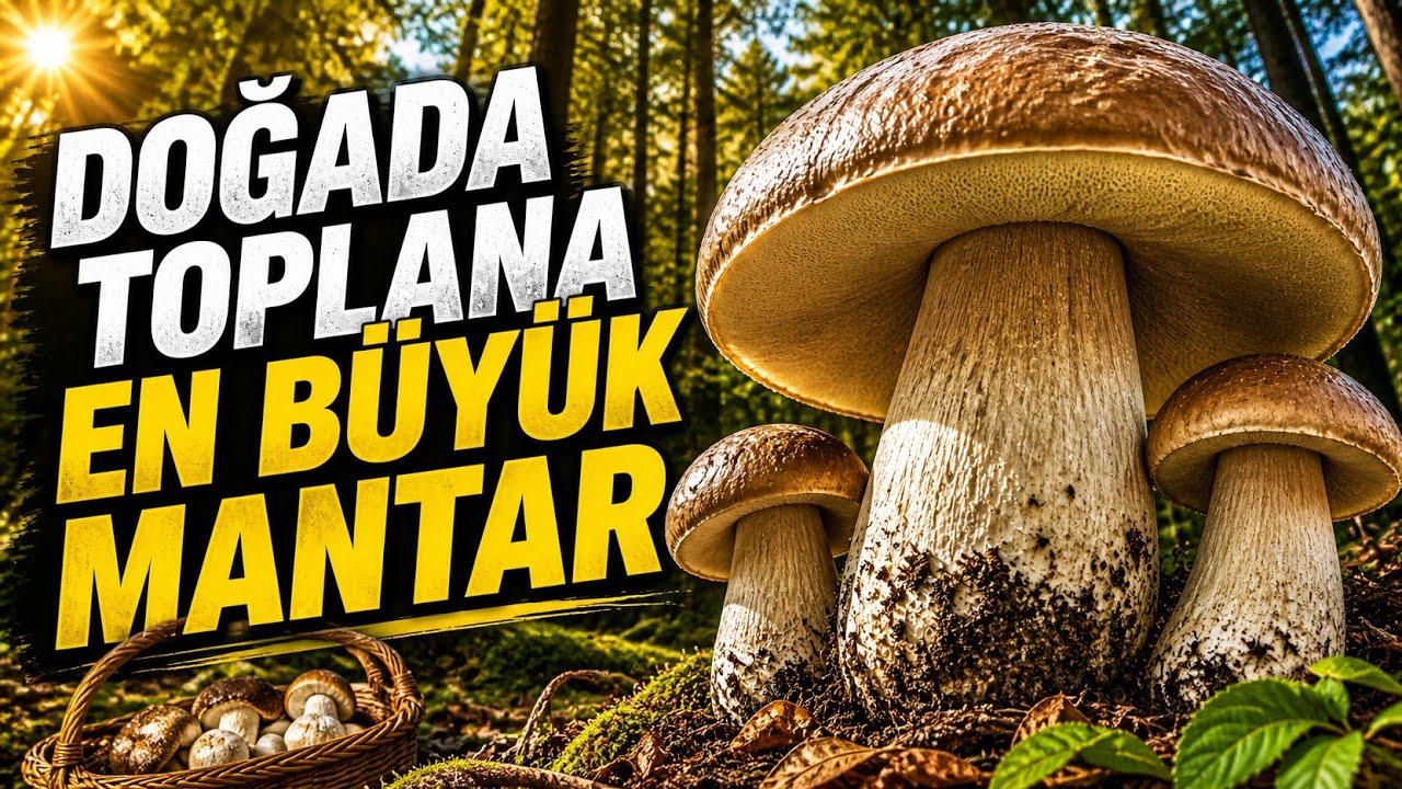 MANTAR TOPLAYICILARI BU VİDEOYU İZLEMEDEN GEÇMEYİN /MUHTEŞEM MANTARLARA DENK GELDİK İYİ SEYİRLER 