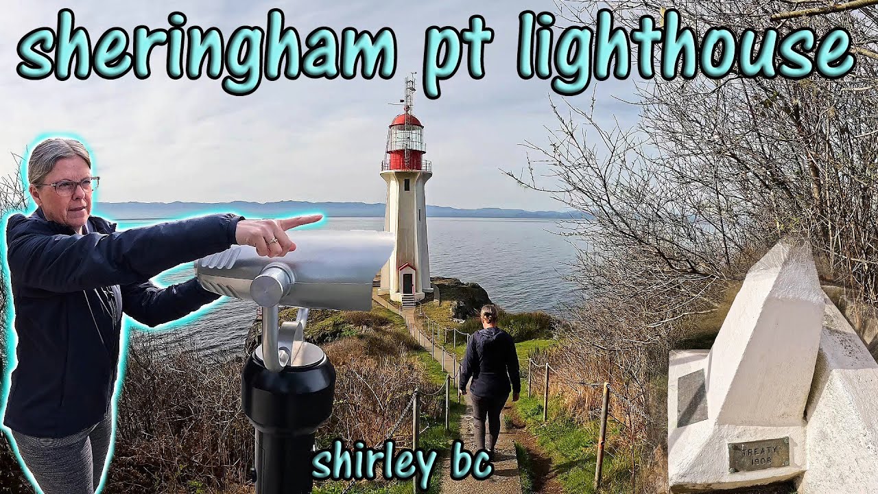 Sheringham Point Lighthouse | Shirley BC | Hiking Vancouver Island | 4K Vlog