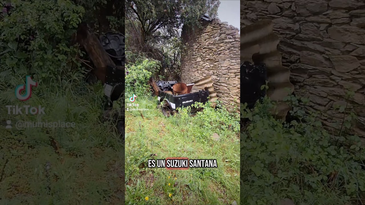&iexcl;Mirad qu&eacute; coche abandonado encontr&eacute;! #automoviles #urbex #automoci&oacute;n #coches #lugaresabandonados #