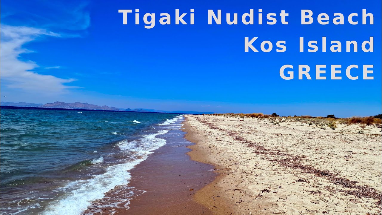 FKK-Strand in Griechenland auf der Insel Kos im Sommer 2022. Zwischen Tigaki und Marmari.