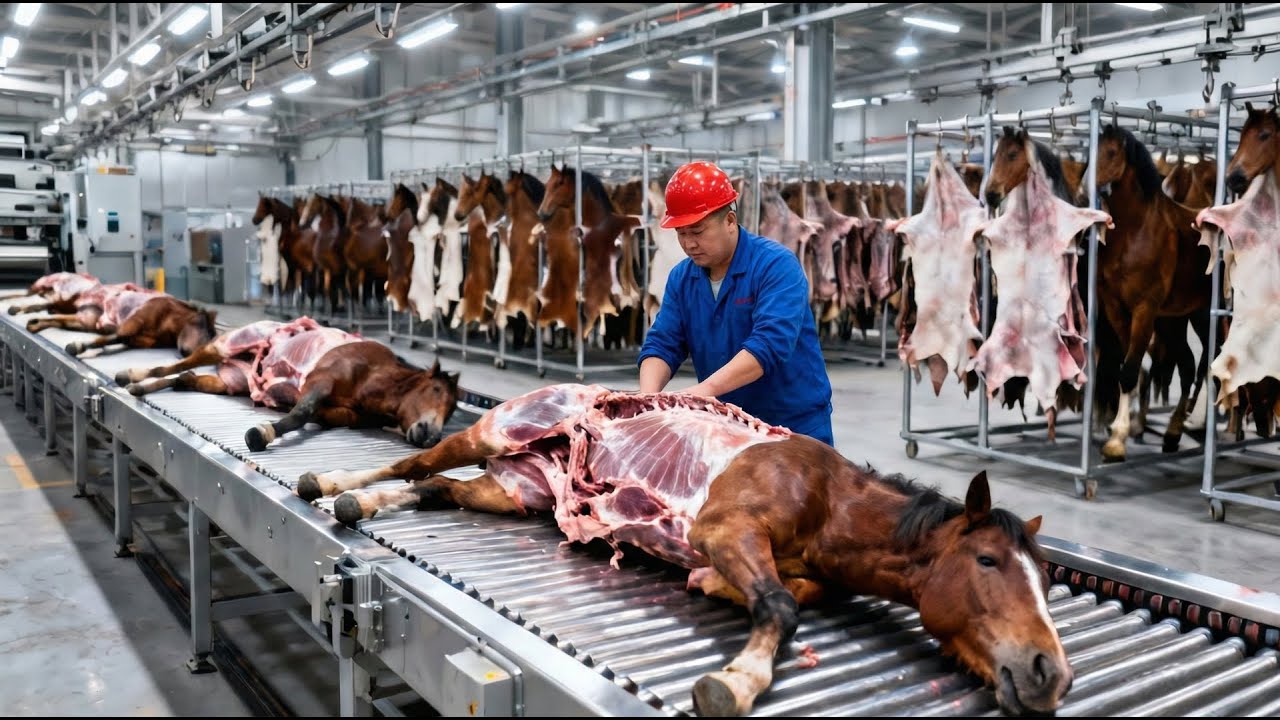 The Complete Horse Industry Journey: From Breeding to Processing | Cinematic Documentary