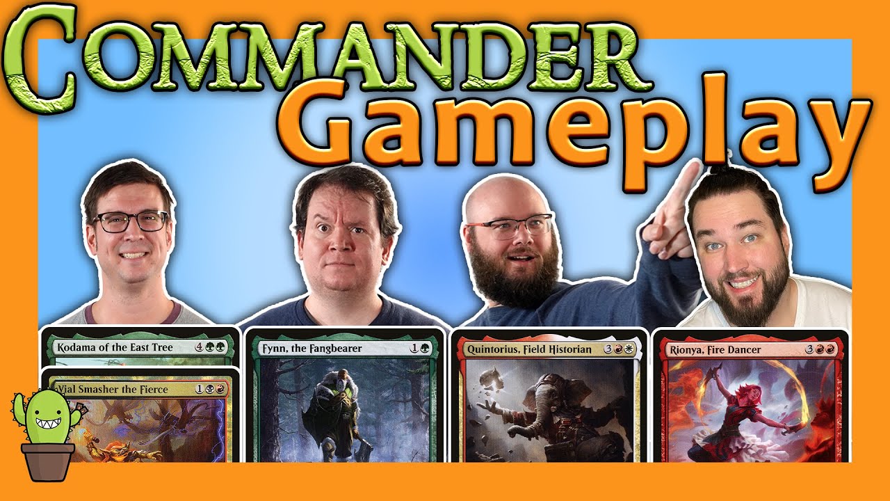 Fynn VS Quintorius VS Rionya VS Kodama / Vial Smasher | Commander Gameplay feat @CommanderMechanic