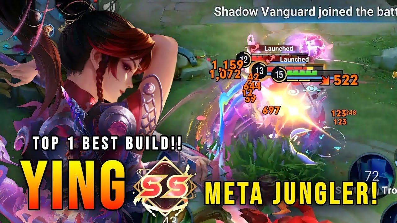 META JUNGLER!! Ying's Horse of High Peaks Skin Gameplay - Top 1 Best Build in Honor of kings