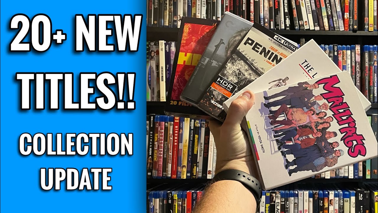 ОГРОМНОЕ ОБНОВЛЕНИЕ КОЛЛЕКЦИИ BLU-RAY!!! | CRITERION, ARROW VIDEO, MILL CREEK И ДРУГИЕ!
