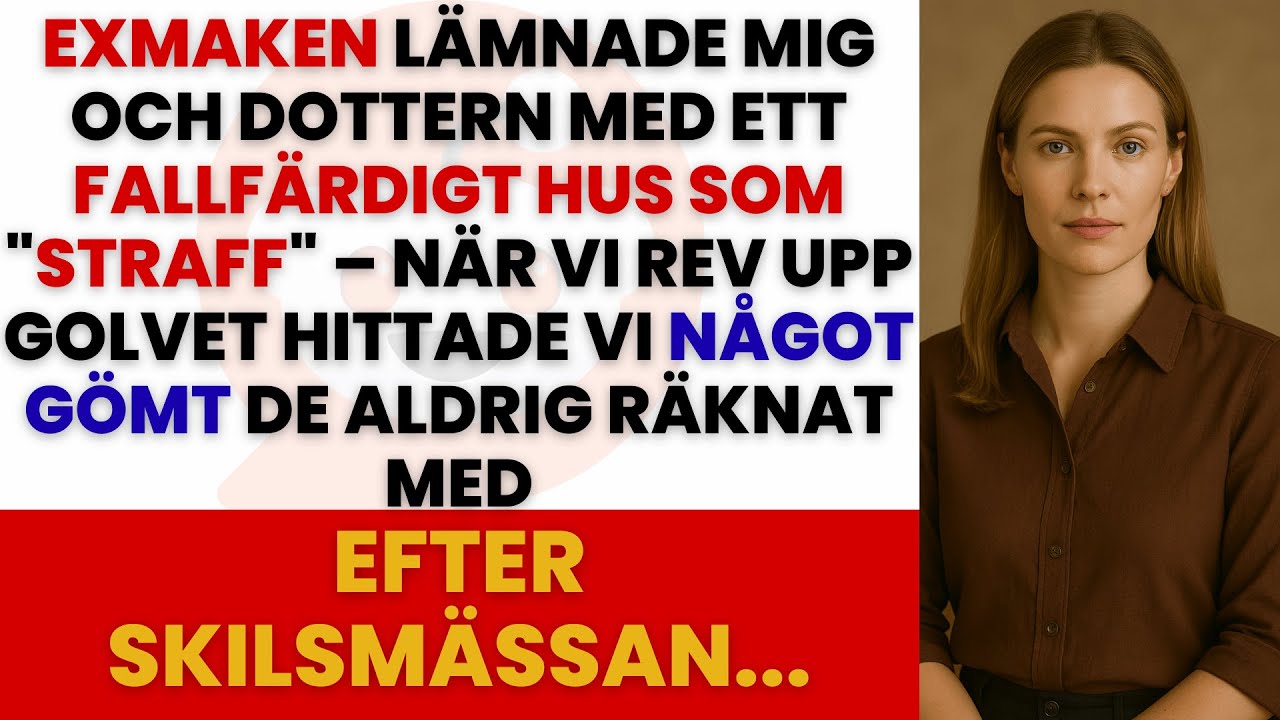 MIN EXMAKE LÄMNADE MIG MED ETT RUCKEL – I GOLVET HITTADE JAG NÅGOT SOM FÖRÄNDRADE ALLT