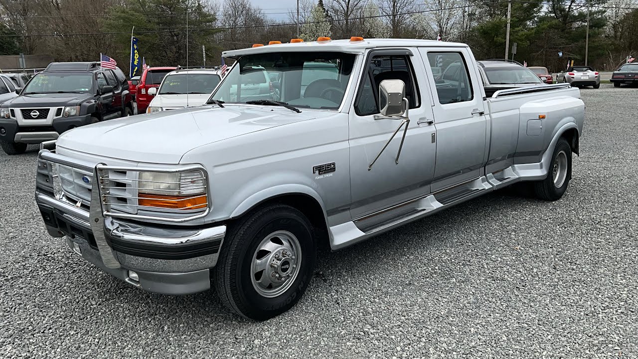 1995 Ford F350 Crew Cab Dually 7.3 Diesel with Manual Transmission