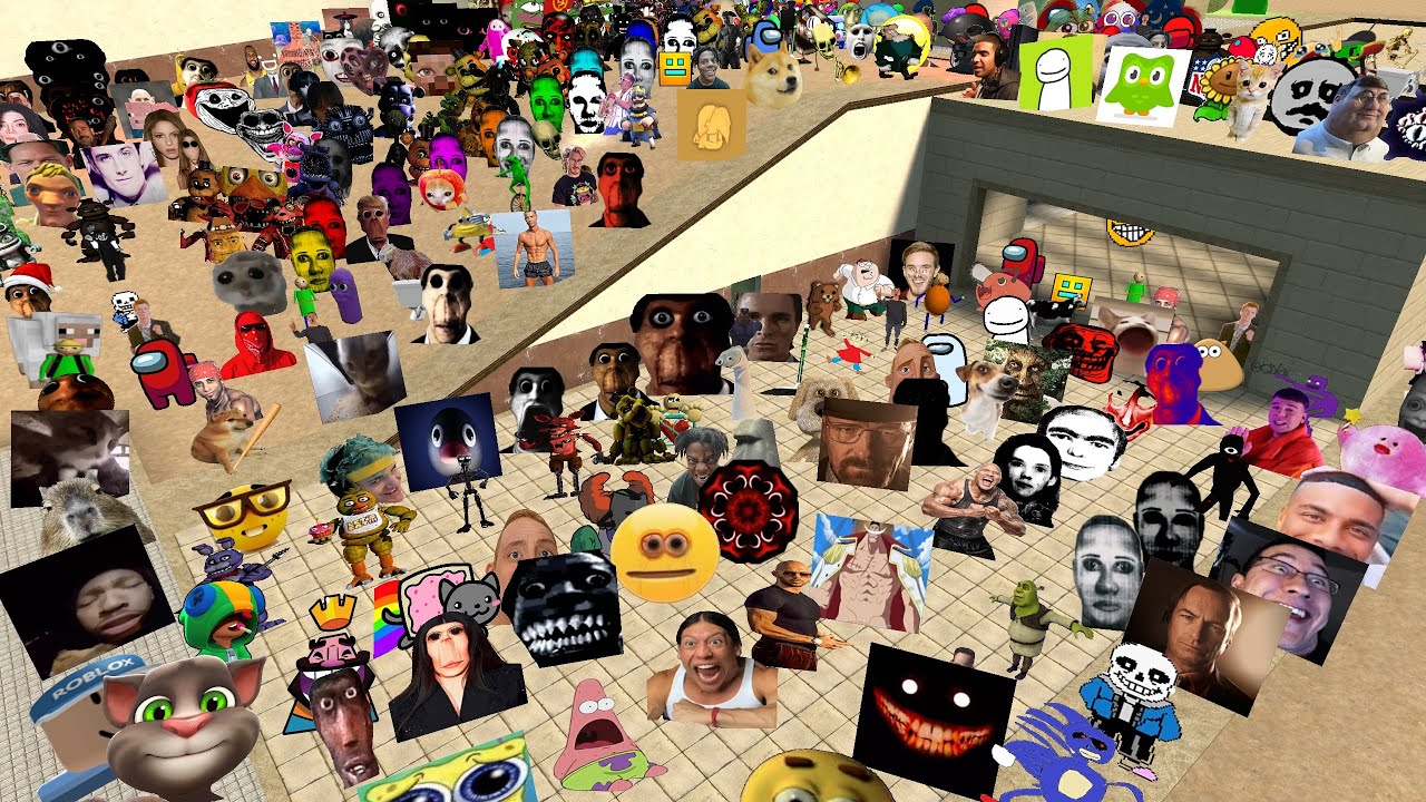 Too Much Nextbots !! (Part 44)