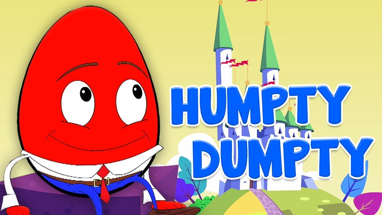Humpty Dumpty assis sur un mur | comptine pour enfants | chanson en fran&ccedil;ais pour enfants