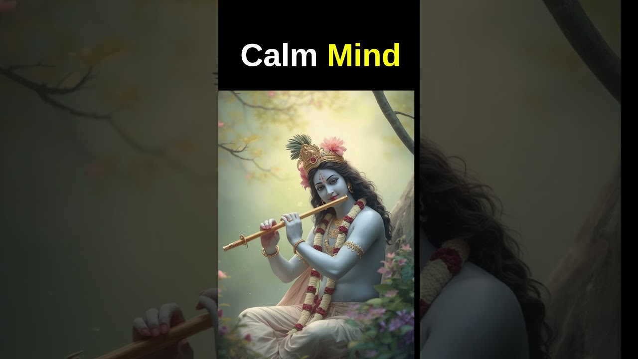 Krishna’s Divine Flute 🦚 Healing Music for Calm Mind & Deep Relaxation