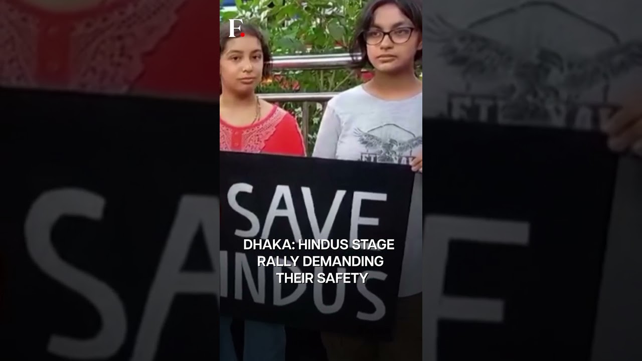 Hindu Groups Protest Attacks on Minorities in Bangladesh | Subscribe to Firstpost