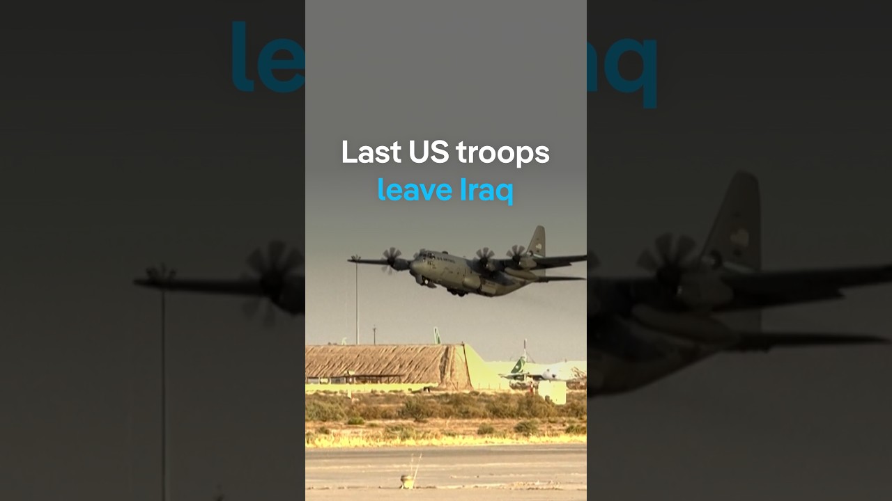 US forces complete withdrawal from Iraq | DW News