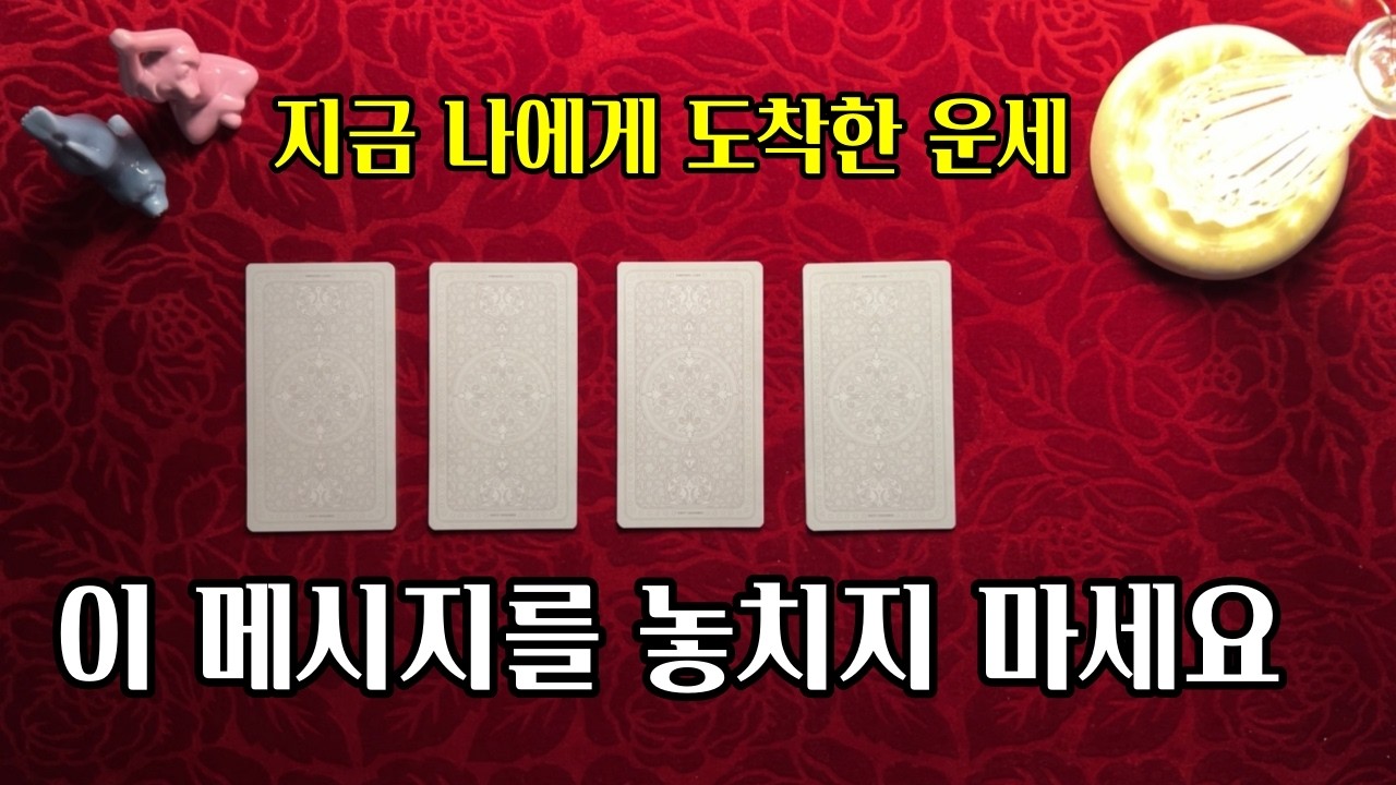 [타로] 조만간 하늘이 주는 것 🔮 당신에게 도착할 놀라운 선물