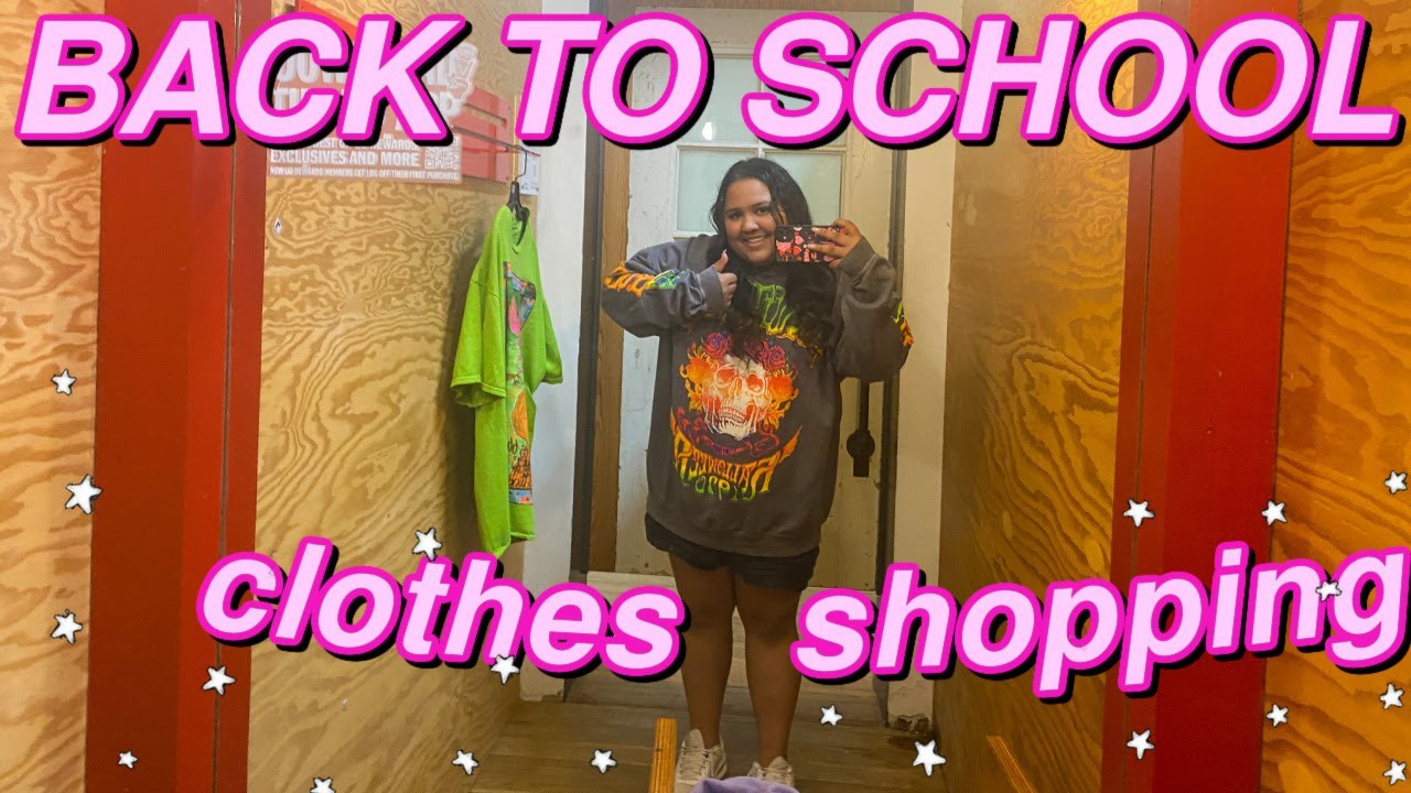 back to school try-on clothes shopping 2022 (urban outfitters, pacsun, american eagle, h&m, etc)
