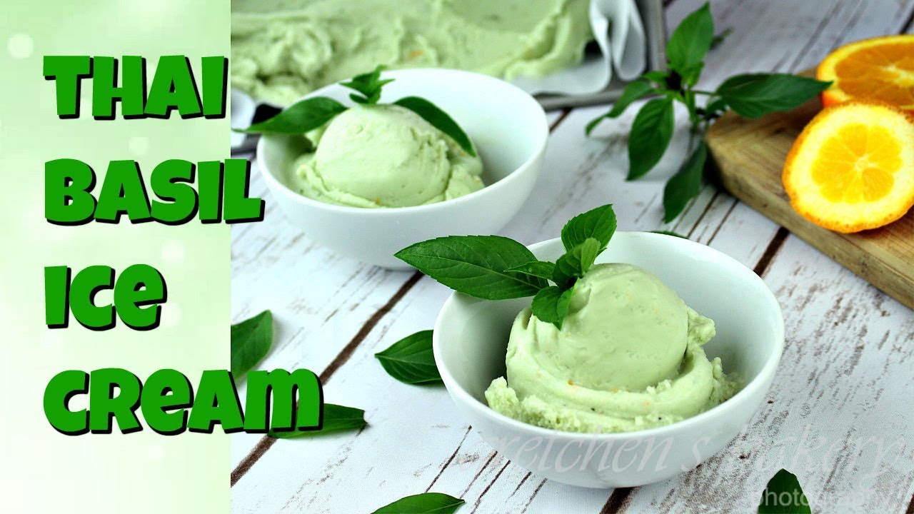 Basil Ice Cream~ Vegan~ Dairy Free