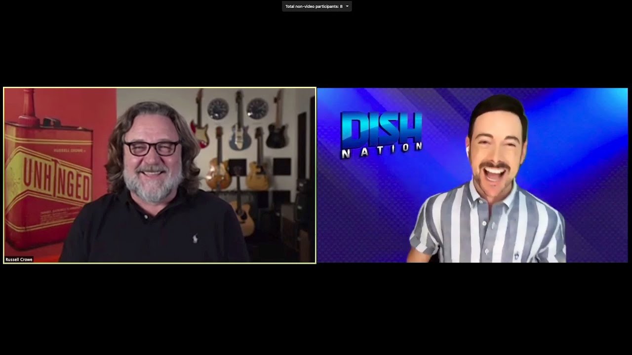 RUSSELL CROWE on bad drivers and being 'Unhinged'