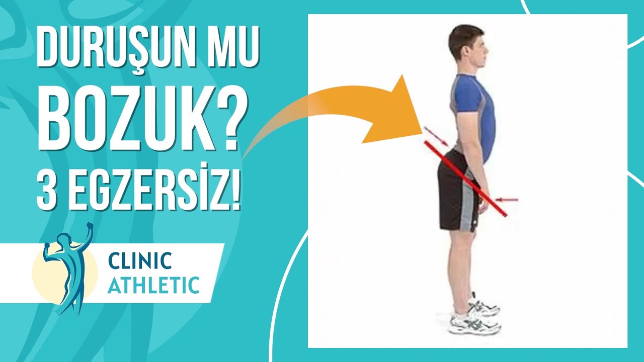 Yanlış Postür İçin 3 Egzersiz! | Anterior Pelvic Tilt